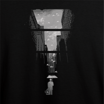 Alone In City Unisex Graphic T-shirt