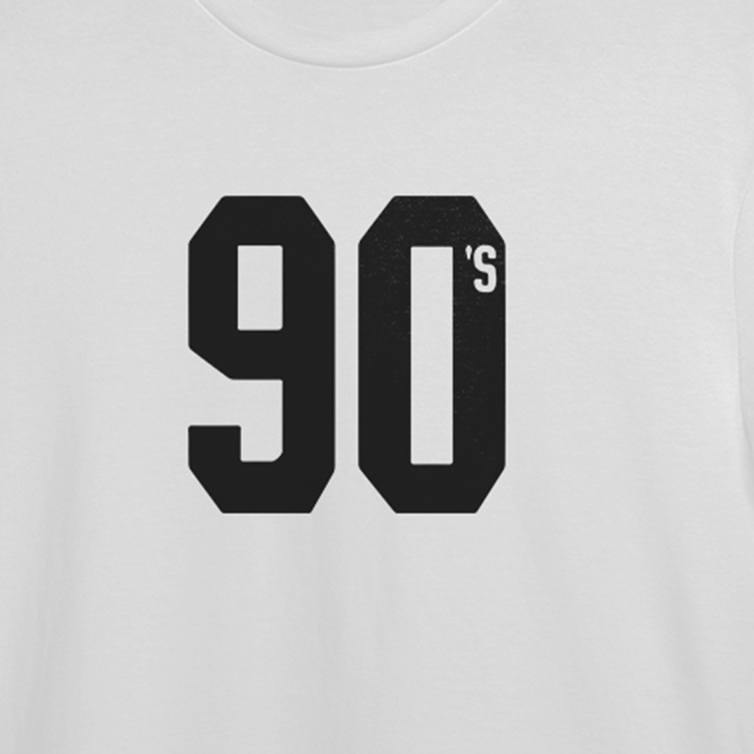 90s Unisex White T-shirt