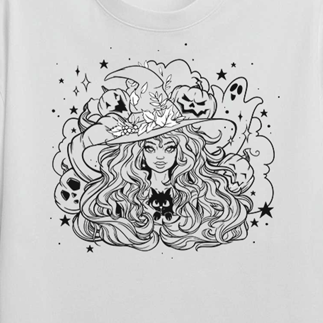 The Witchcraft - Oversized Unisex Graphic T-shirt