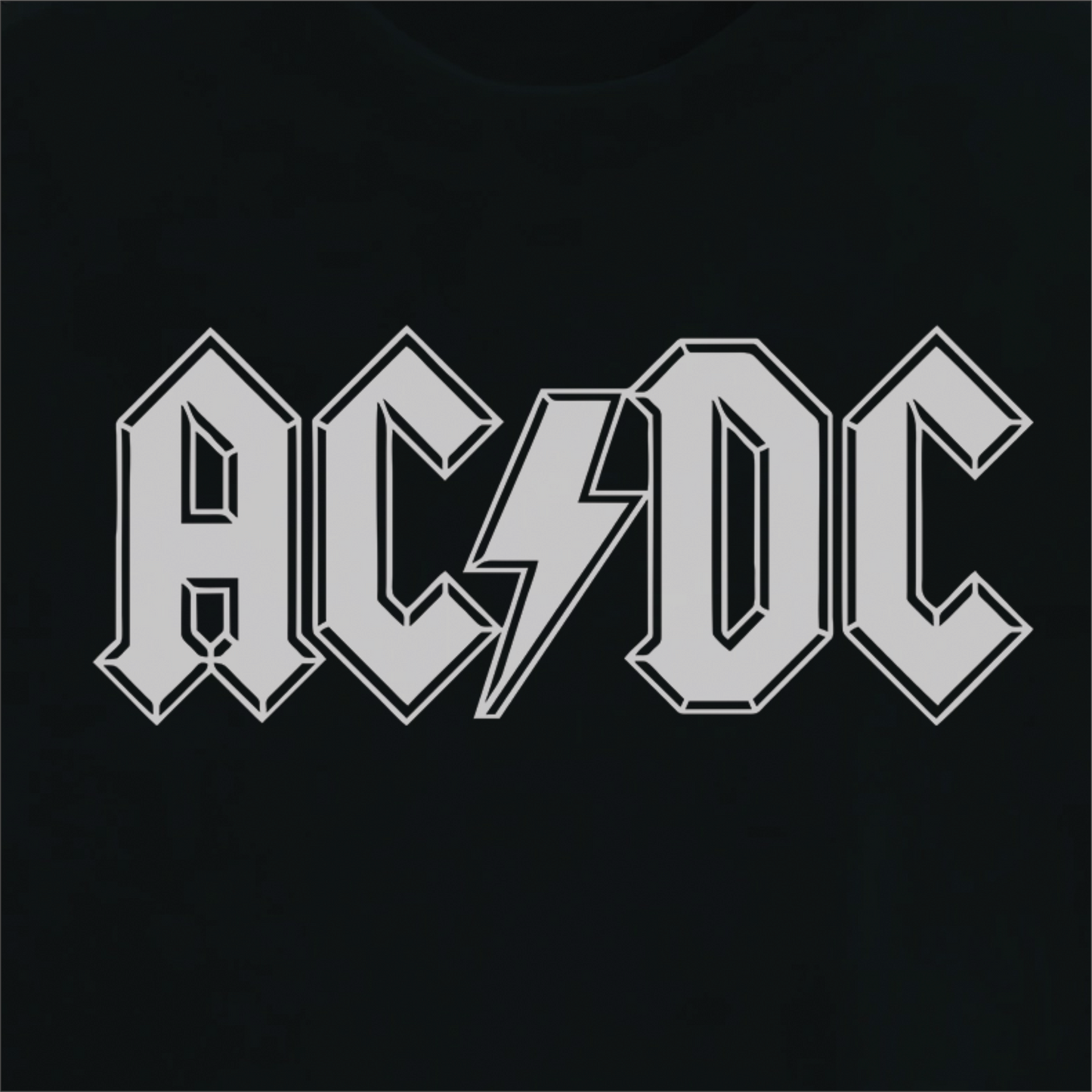 ACDC Oversized Unisex Graphic T-shirt