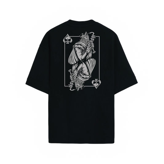 King Of Spades - Oversized Unisex Graphic T-shirt