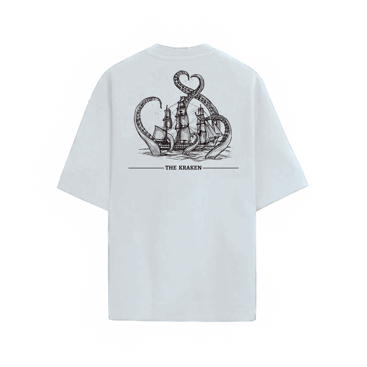 The Kraken - Oversized Unisex Graphic T-shirt