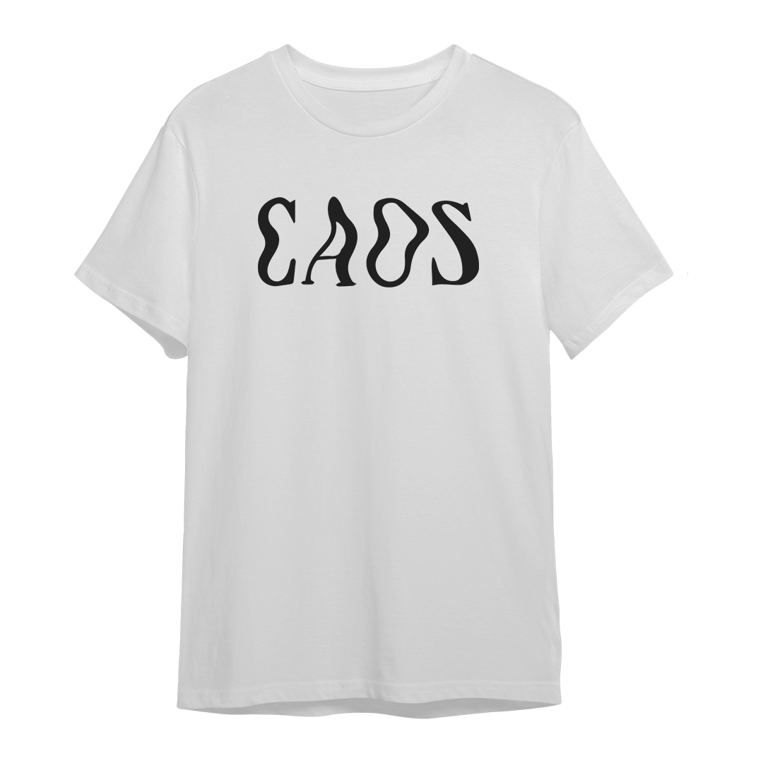 CAOS Unisex White T-shirt