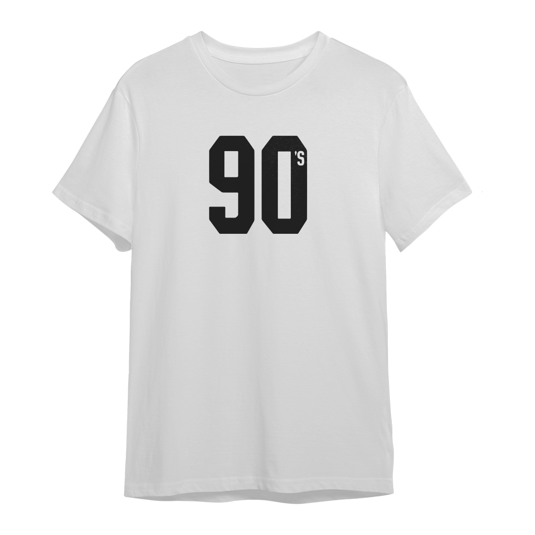 90s Unisex White T-shirt