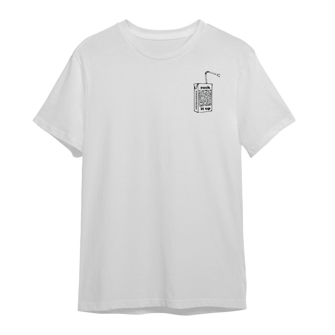 Streetwear Graphic Unisex White T-shirt